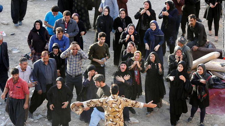 Nhiều ngôi làng ở Iran biến mất sau động đất